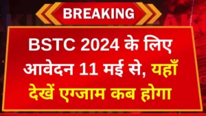 Rajasthan BSTC 2024 Notification